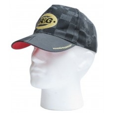 R&G Racing Baseball Cap, Curved Peak, Logn logo Silver